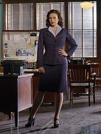 Hayley Atwell als Agent Peggy Carter