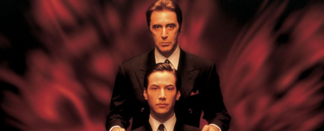 Al Pacino als Leibhaftiger und Keanu Reeves als junger Anwalt im Kinofilm
