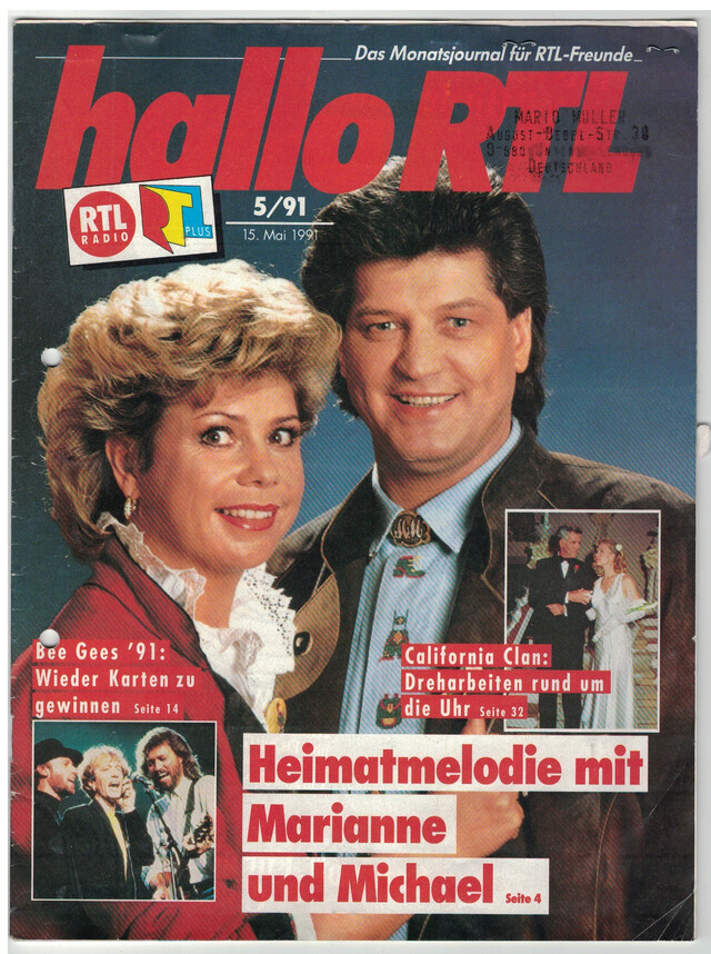 Archivperle: Marios allererstes Clubmagazin "Hallo RTL" vom 15. Mai 1991.