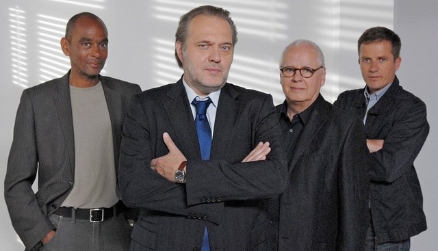 Der vierte "Alte" und das alte Team: 2012 übernahm Jan-Gregor Kremp (2. v. l.) die Hauptrolle