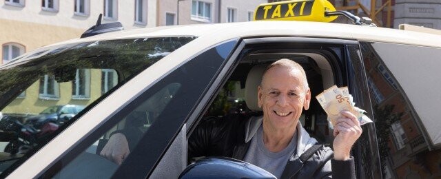 Thomas Hackenberg im "Quiz Taxi"