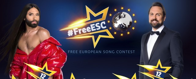 Conchita Wurst und Steven Gätjen moderierten den #FreeESC