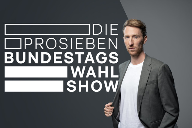 Louis Klamroth moderierte die "ProSieben-Bundestagswahl-Show"