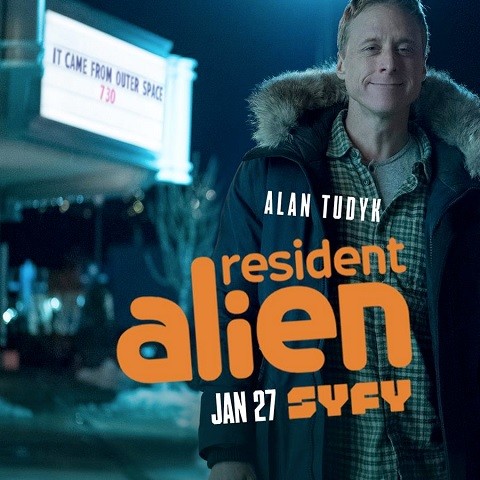 Alan Tudyk als "Resident Alien"