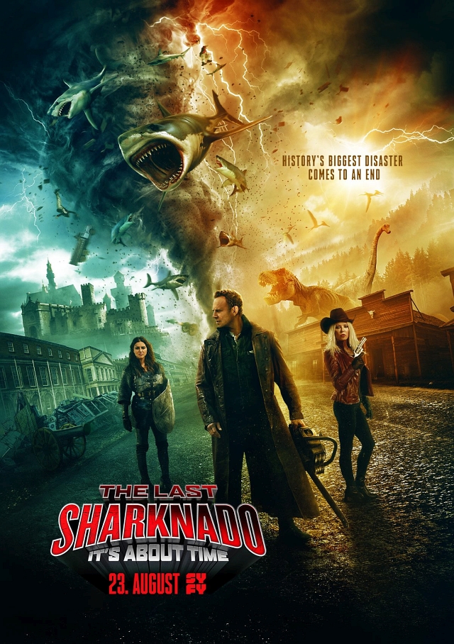Das Poster zum Film: "Sharknado 6"