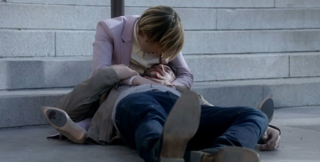 Bonnie (Liza Weil) und Frank (Charlie Weber) finden ein tragisches Ende.