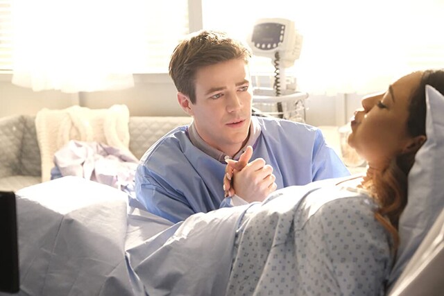 Barry (Grant Gustin) an der Seite von Iris (Candice Patton) im Serienfinale von "The Flash"