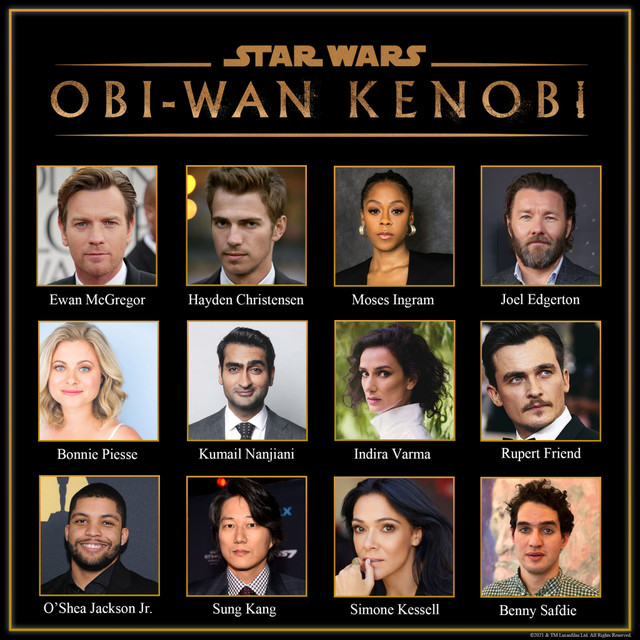 Der Cast von "Obi-Wan Kenobi".
