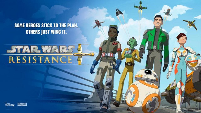 Poster zur neuen Serie "Star Wars: Resistance"