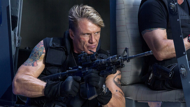 Action-Legende Dolph Lundgren in "The Expendables 3"
