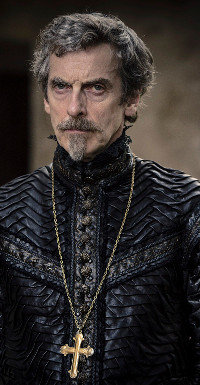 Peter Capaldi, der neue "Doctor Who", als Kardinal Richelieu.