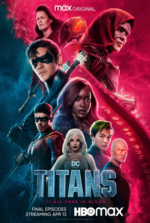 Poster zum Serienfinale von "Titans"