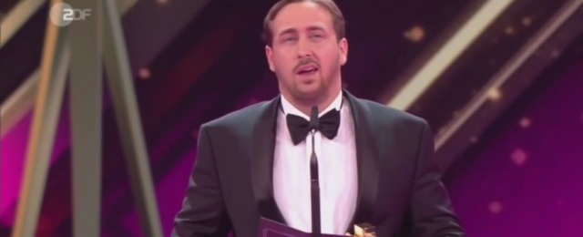 Der falsche Ryan Gosling bei der "Goldenen Kamera"