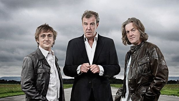 Das alte "Top Gear"-Team: Richard Hammond, Jeremy Clarkson und James May