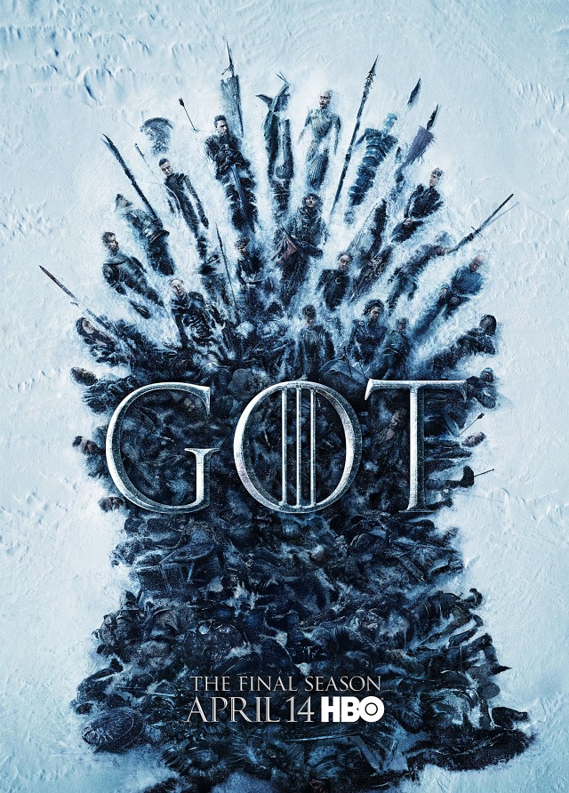 Das Poster zur achten Staffel von "Game of Thrones"