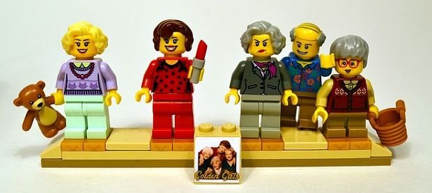 Dorothy, Rose, Sophia, Blanche und Stanley
