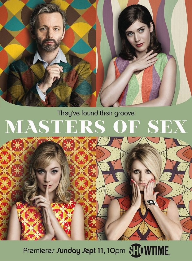 Poster zur vierten Staffel der US-Serie "Masters of Sex"