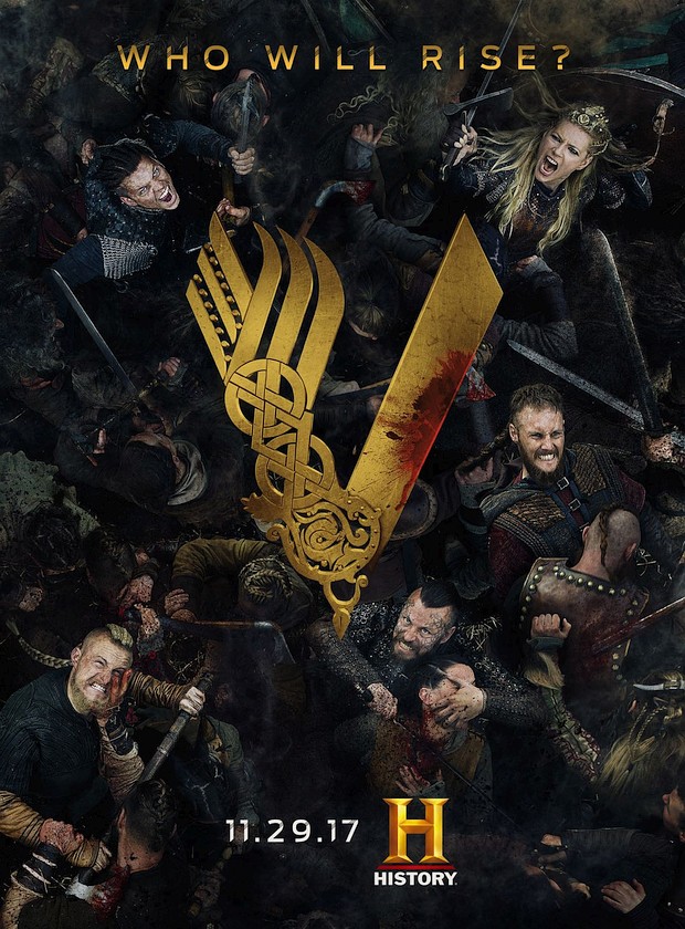 "Vikings" Poster und TeaserTrailer zur fünften Staffel der