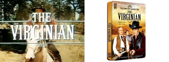 Die amerikanischen DVD-Boxen von "The Virginian" überzeugen nicht nur durch den Inhalt, sondern auch durch ein elegantes Äußeres.